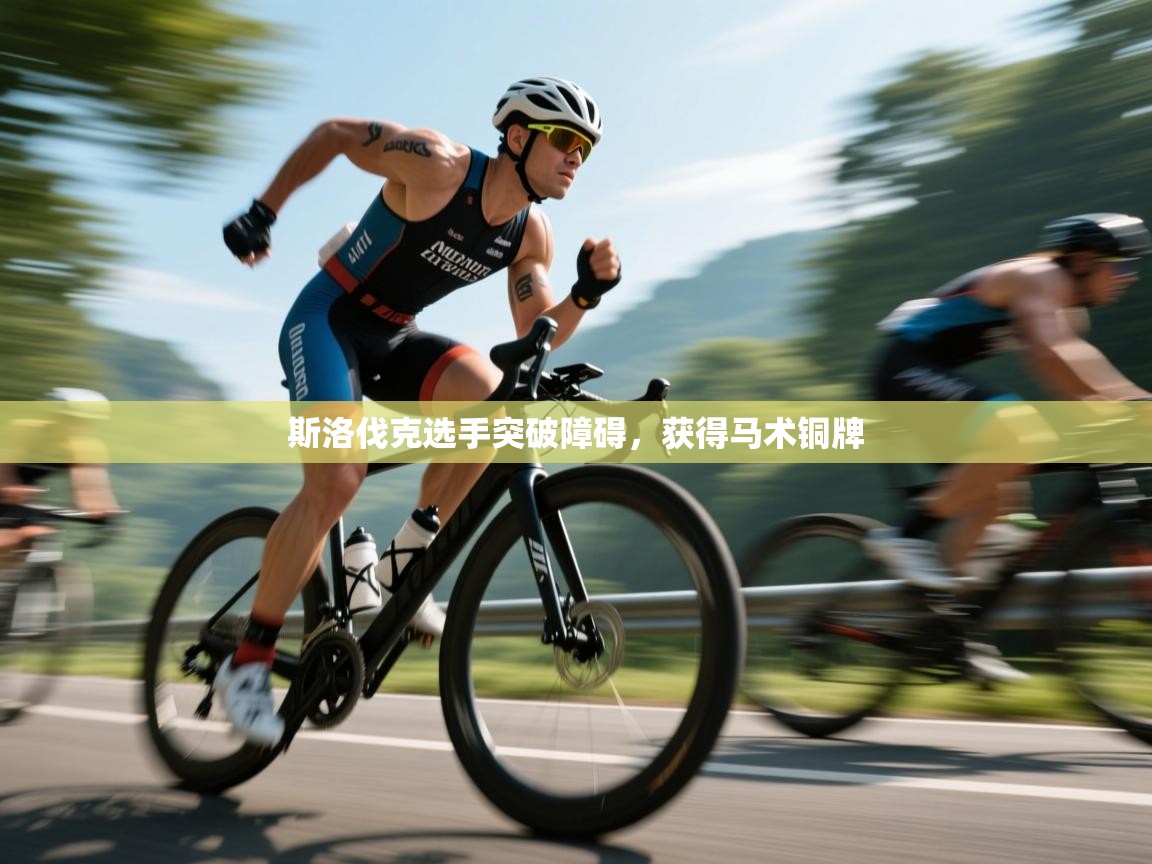 斯洛伐克选手突破障碍，获得马术铜牌