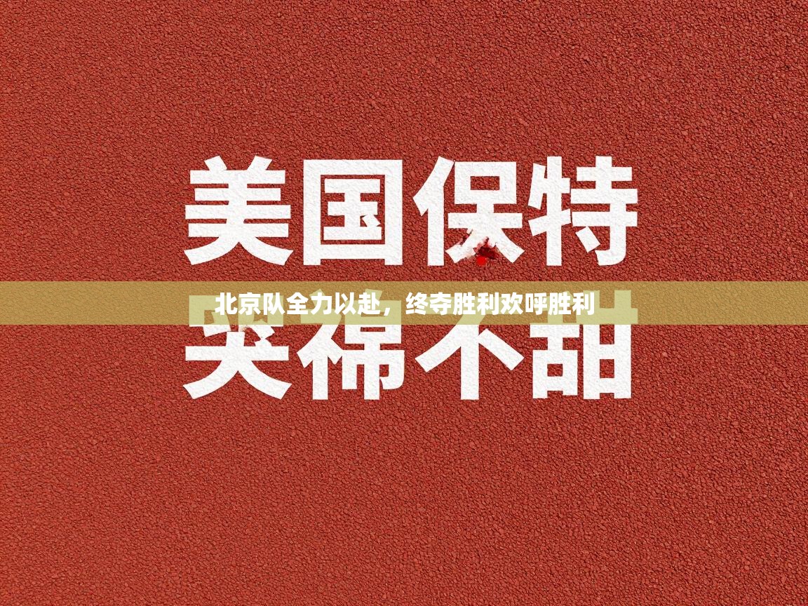 北京队全力以赴，终夺胜利欢呼胜利  第2张