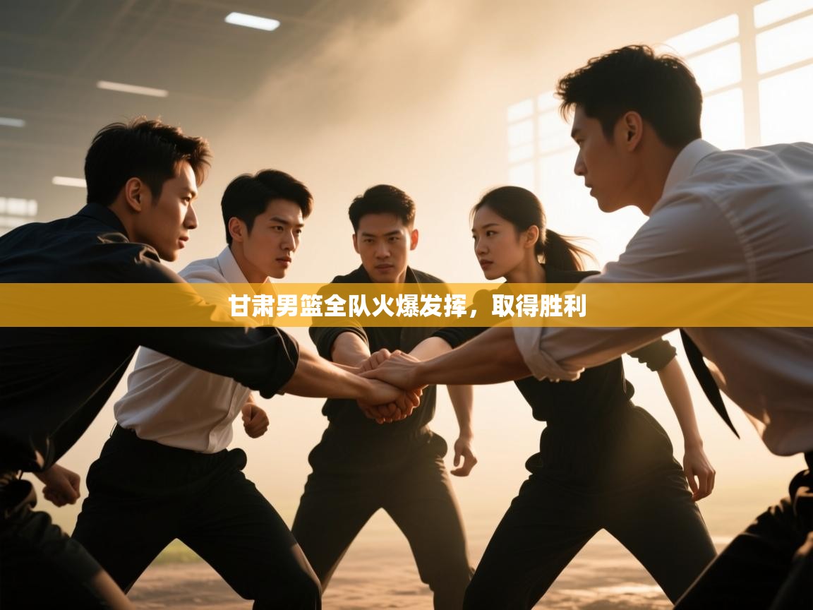 甘肃男篮全队火爆发挥，取得胜利